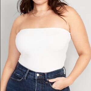 Old Navy NWT White Tube Top XL